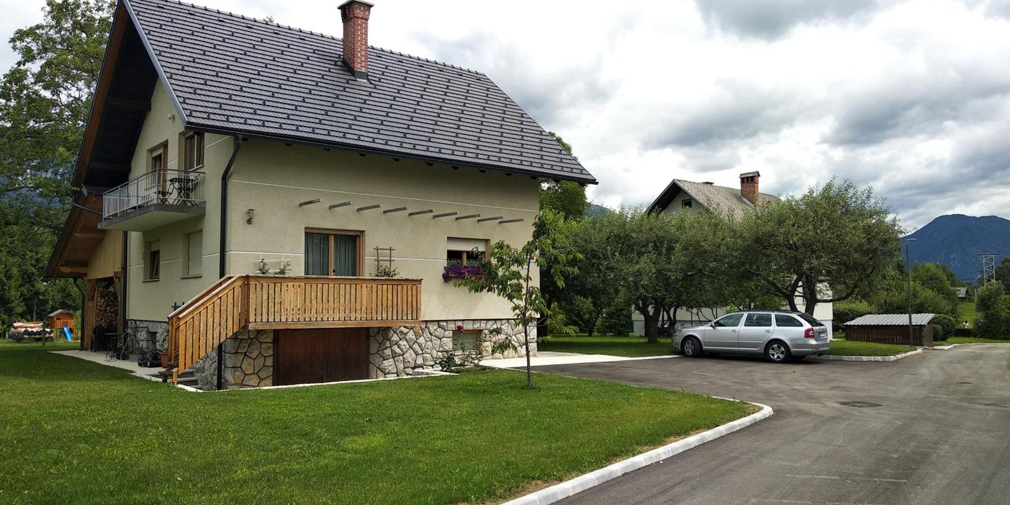 Green Garden Apartment Bled Buitenkant foto